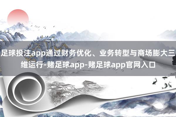 足球投注app通过财务优化、业务转型与商场膨大三维运行-赌足球app-赌足球app官网入口
