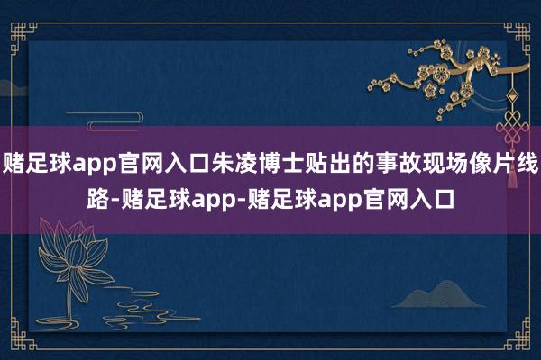 赌足球app官网入口朱凌博士贴出的事故现场像片线路-赌足球app-赌足球app官网入口