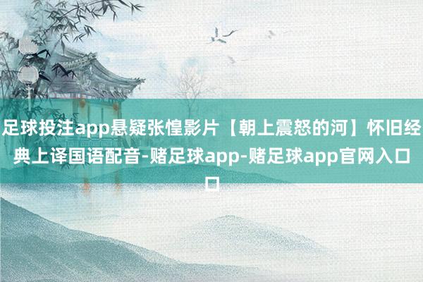 足球投注app悬疑张惶影片【朝上震怒的河】怀旧经典上译国语配音-赌足球app-赌足球app官网入口