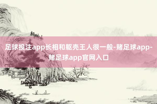 足球投注app长相和躯壳王人很一般-赌足球app-赌足球app官网入口