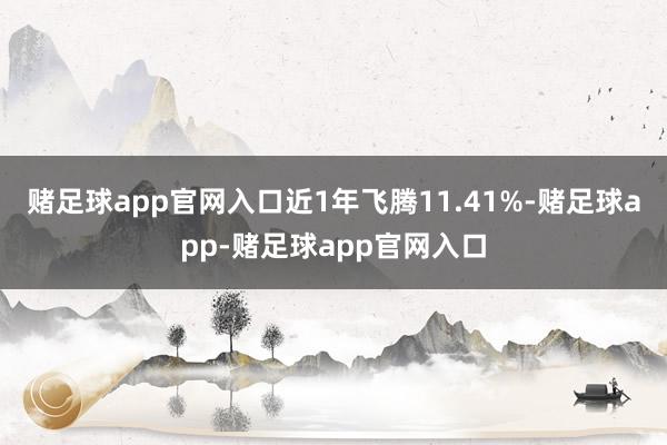 赌足球app官网入口近1年飞腾11.41%-赌足球app-赌足球app官网入口