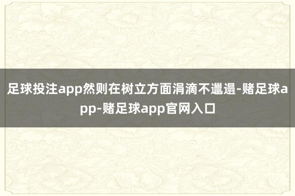 足球投注app然则在树立方面涓滴不邋遢-赌足球app-赌足球app官网入口